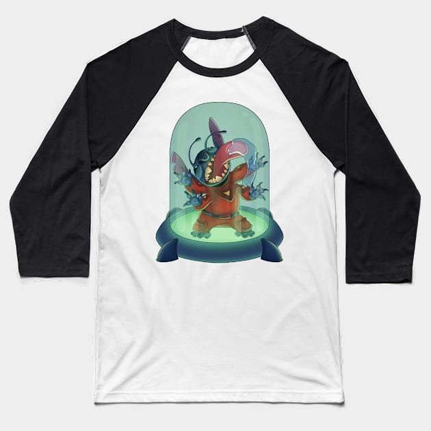 Meega, Nala Kweesta! Baseball T-Shirt by Nicole Nichols